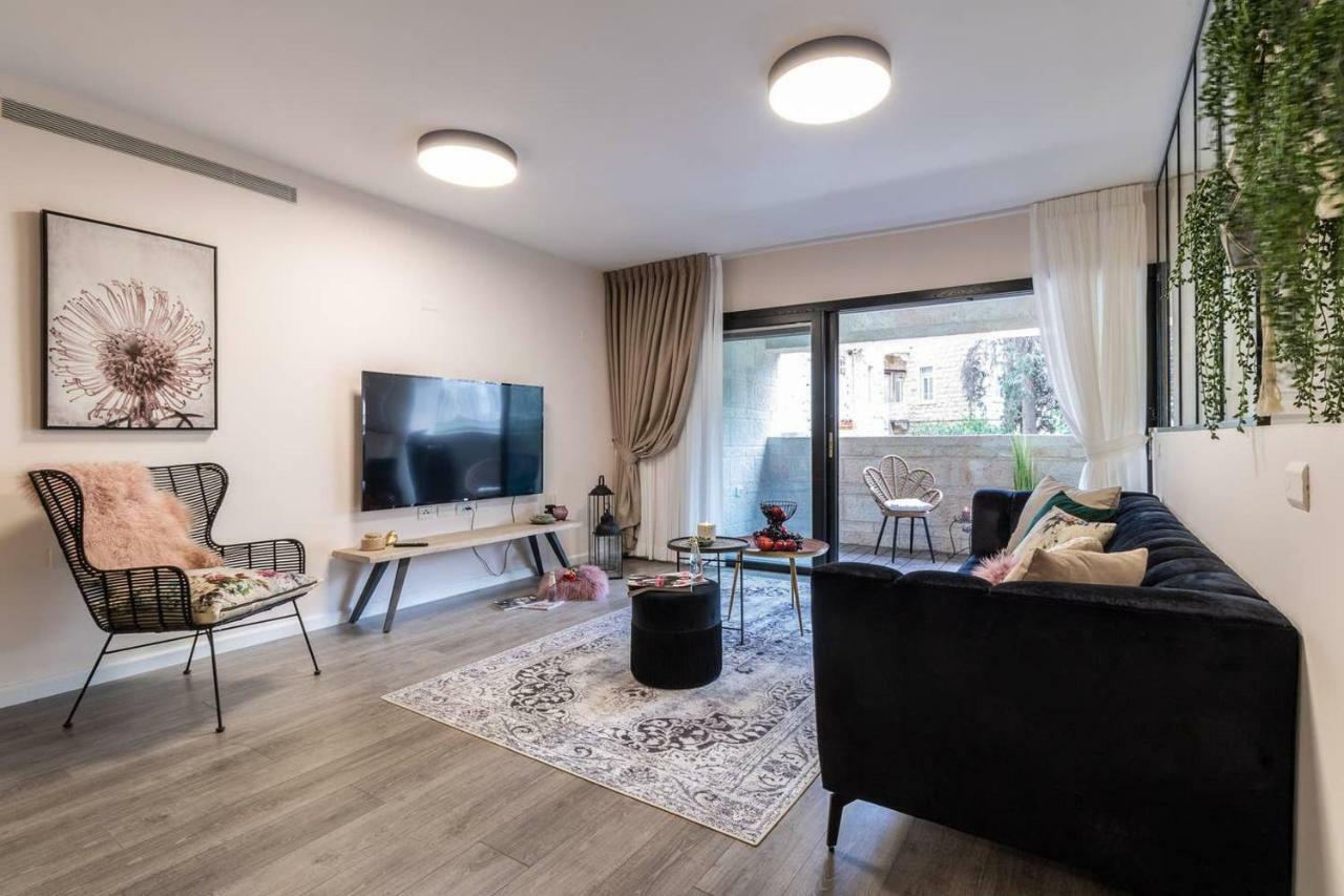 King David Residence Luxury 4 Bd/Pool/Gym/Parking Jerusalem Exteriör bild