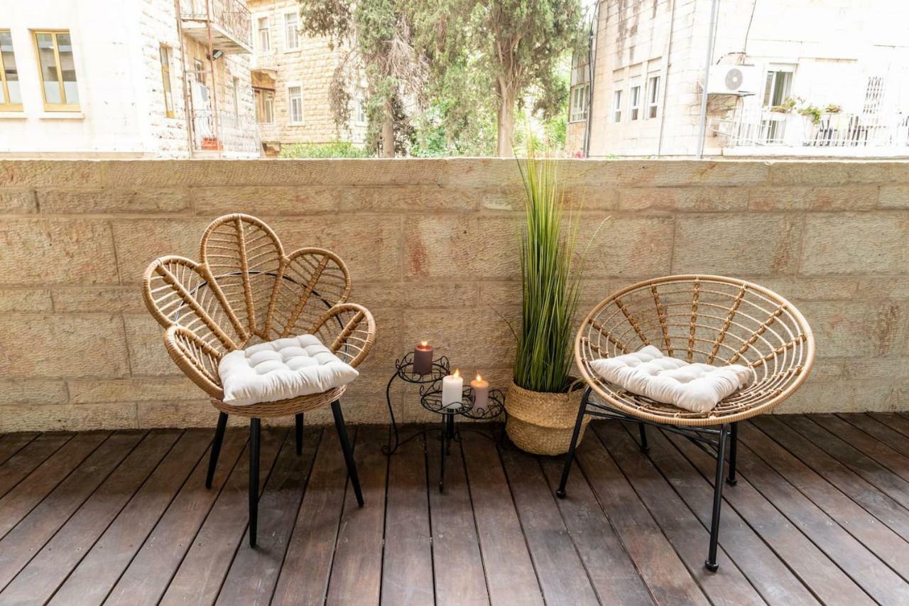 King David Residence Luxury 4 Bd/Pool/Gym/Parking Jerusalem Exteriör bild