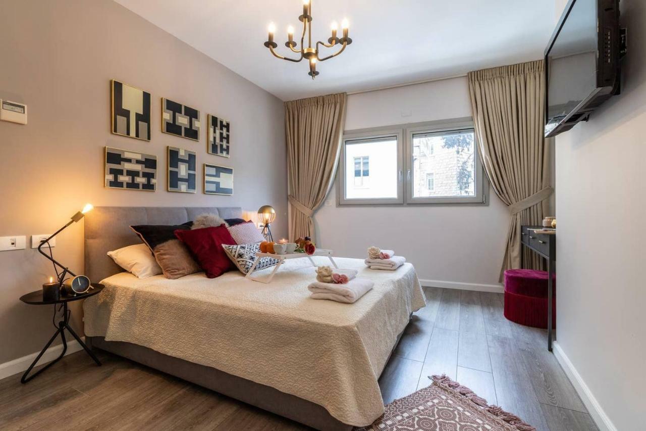 King David Residence Luxury 4 Bd/Pool/Gym/Parking Jerusalem Exteriör bild